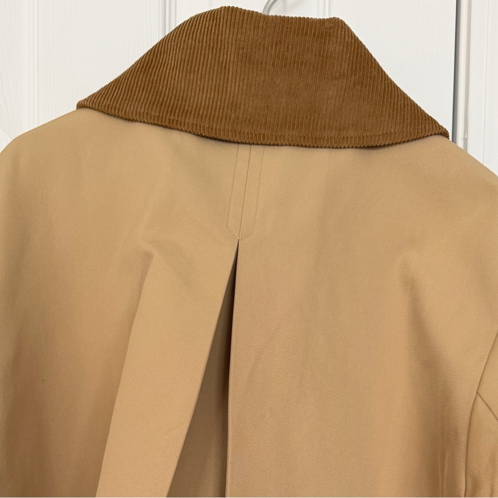 GANNI Camel Twill Midi Jacket - Picture 8 of 12